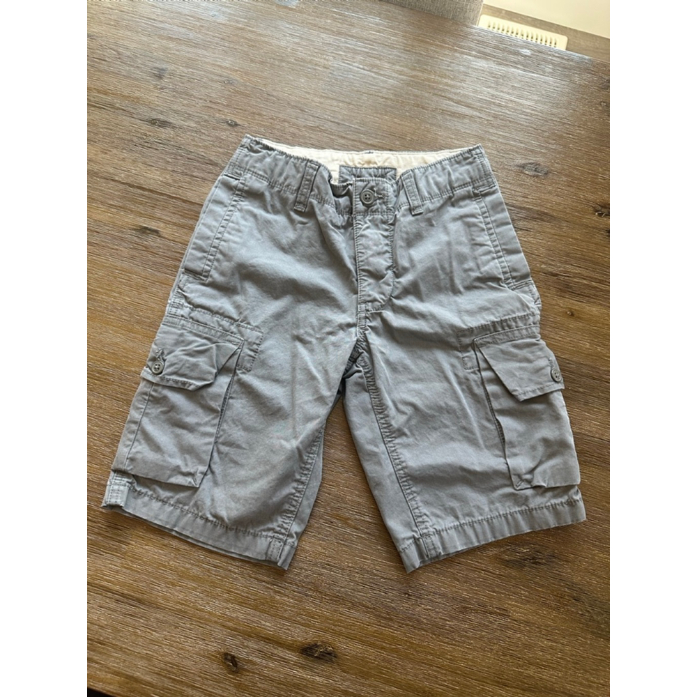 3/27$ Gap Kids Boys Grey Cargo Shorts Size 12